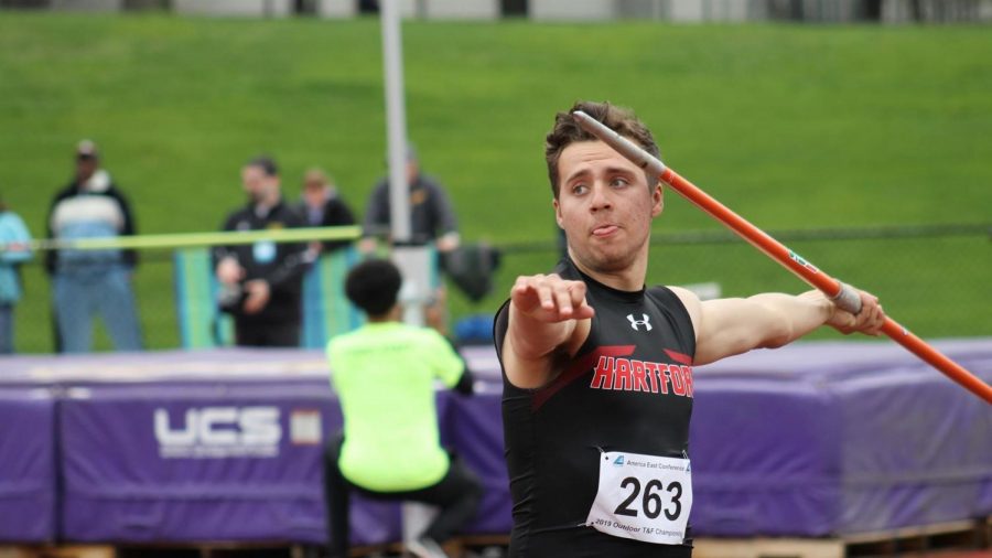 Track and field competes at AE Championships