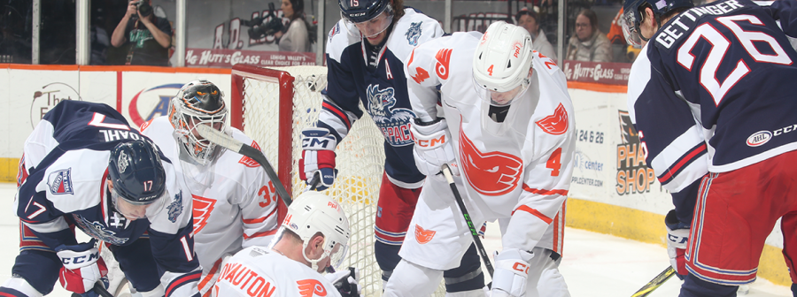 Hats Fly For Wolf Pack in Victory Over Phantoms